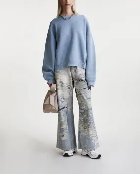 Acne Studios   Sweater Crew Neck Blå 